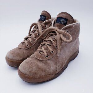 Vasque Womens Size 7 Brown Suede Hiking Boots Ankle Lace Up Gorpcore Waterproof